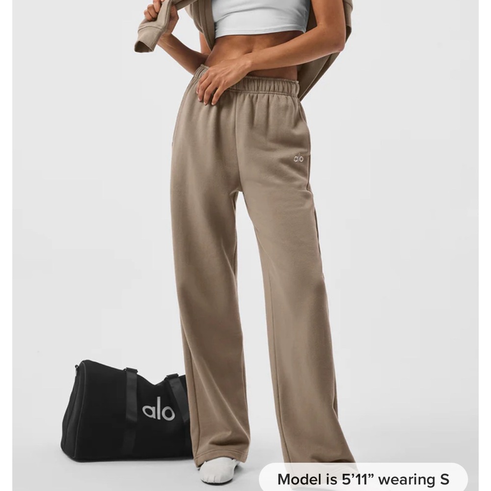 Alo Yoga Straight leg Sweatpants